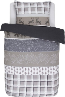 Vanezza Bettwäsche Vanezza Flanell Bettwäsche Winter wonder Duvet 780128, Baumwolle, 100% Baumwolle