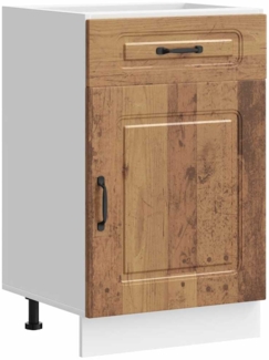 vidaXL Küchenunterschrank Kalmar Altholz-Optik Holzwerkstoff 853485