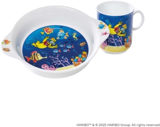 Ritzenhoff & Breker Haribo Seaworld Kindergeschirr-Set 2-teilig - DS