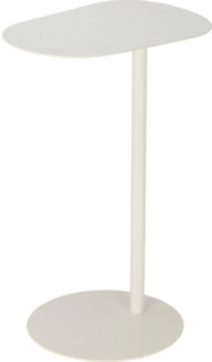 Koopman Beistelltisch Sofatisch Kaffeetisch Laptoptisch Betttisch (1-St), Weiß, Metall, 35 x 25 x 53 cm, stabiler Stand, Tisch