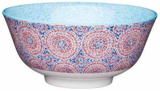 KitchenCraft Stoneware Bowl 15,7 cm Bright Tile