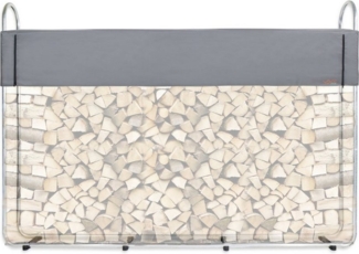 CCLIFE Kaminholzregal Kaminholzregal Metall Aussen Stapelhilfe für Brennholz