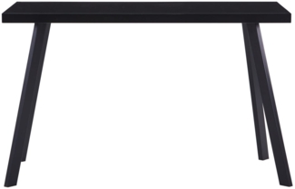 vidaXL Esstisch Schwarz 120 x 60 x 75 cm Hartglas [281872]