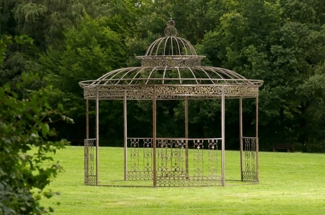 CLP Luxus Pavillon Romantik rund 350 cm,bronze