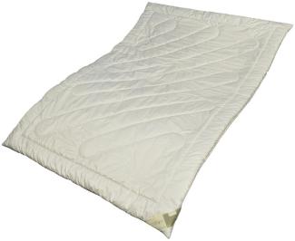 Traumschlaf BIO-Hanf Duo-Warm-Steppbett, Füllung: 60% Bio-Hanf, 40% Bio-Schurwolle|155x220 cm