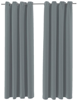 Brielle Verdunkelungsvorhang Brielle Premium Verdunkelungsvorhänge mit Ösen, verdunkelnd (2er Set), Bereit Vorhang mit 4 cm Ösen