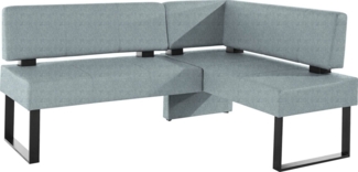 Home affaire Eckbank Oliver mit Metallgestell, Küchenbank, verschiedene Bezüge Cord Esszimmerbank OTTOs Choice