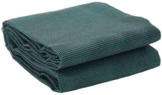 vidaXL Zeltteppich Grün 250 x 250 cm Polyester 42002789