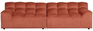 Sofa Allure aus Samt, Blush