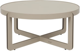 Couchtisch CENTRE Rund Beige von Zuiver 68x68 cm