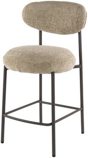 Barstuhl Velcira 2er-Set mit Renegade-Stoff, Cargo Sand