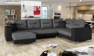 Wohnideebilder Dorado Dunkelgrau Ecksofas & Eckcouches Dr11