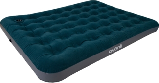 Avenli Luftmatratze Camping CloudCoil grün mit eingebauter Fußpumpe 203 x 152 x 22 cm