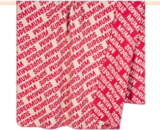 Wohndecke Super, PAD, Made in Europe, Wendefunktion, mit Schriftzug, 150x200 cm