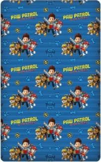 Paw Patrol Spannbetttuch – 100% Baumwolle für Kinderbett 200 x 90 cm