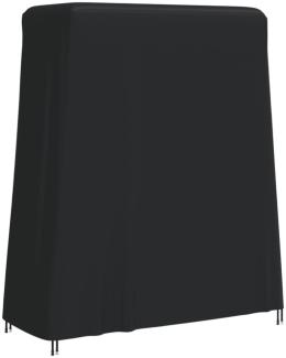 vidaXL Abdeckung für Tischtennisplatte, Polyester schwarz, 70 x 165 x 185 cm