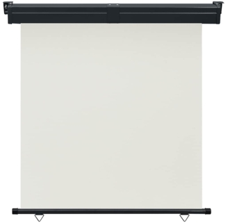 vidaXL Balkon-Seitenmarkise 175x250 cm Creme 48437