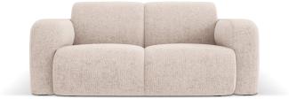 Micadoni Boucle Sofa Molino 2-Sitzer Chenille Beige