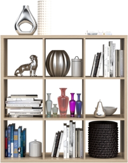 Regal MAURO, Sonoma Eiche, ca. 107 x 107 x 33 cm