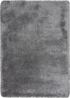 Kadima Design Superweicher Hochflor-Teppich - "Orwell". Farbe: Grau, 200x290 cm