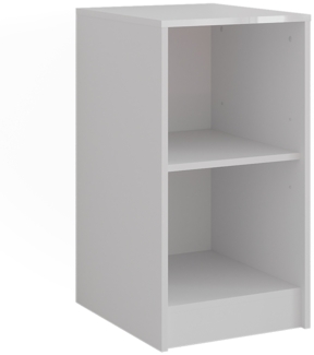 Kommode Sherry Weiß/Weiß Hochglanz 40.2 x 76 cm Vicco