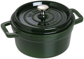 Staub La Cocotte Cocotte 22 cm, rund, Basilikum-Grün, Gusseisen