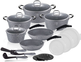 Berlinger Haus Berlinger Haus Granittöpfe 18 Elemente BH6196