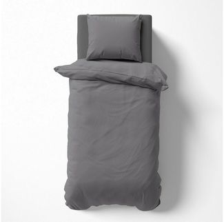 Visaggio Bettwäsche Mikrofaser Uni 135x200 155x220 200x200 Einfarbig Allergiker geeignet, Microfaser, 4 teilig, Einfarbige Bettbezug Set, mit YKK Reißverschluss, Atmungsaktiv