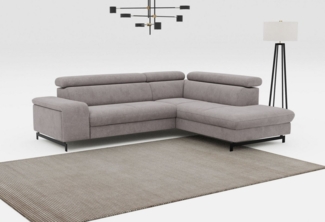COTTA Ecksofa Emma L-Form, mit Kopfteilverstellung, wahlweise mit Bettfunktion & Bettkasten