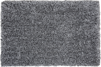 Teppich schwarz-weiß 200x300 cm Shaggy CIDE