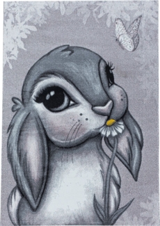 Kinder Teppich Fabio rechteckig - 200x290 cm - Pink