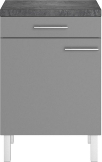 OPTIFIT Unterschrank Lilly Breite 60 cm, 1 Tür, 1 Schubkasten