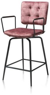 2er Set MANOU Barhocker rot