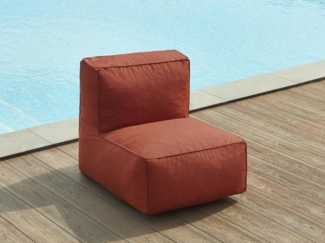 Vente-unique - Gartensessel - Stoff - Terracotta - NOUMARA von MYLIA