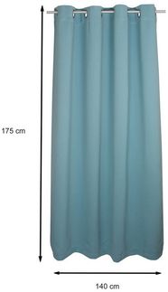 Haus und Deko Verdunkelungsvorhang Verdunkelungsvorhang Ösen Vorhang blickdicht Gardine abdunkelnd verdun (1 St), Ösen, verdunkelnd, Polyester