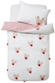Next Bett-Set Bettbezug und Kissenbezug mit Weihnachtsmotiv, Bezug: Polyester (recycelt), Baumwolle
