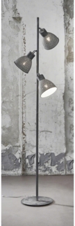 Stehleuchte ZEEF mit 3 Schirmen Iron Grey