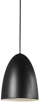 dftp NEXUS Pendelleuchte schwarz E27 dimmbar 20x25,4cm