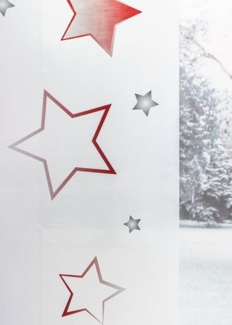 LYSEL® Schiebegardine Sternenspiel (1 St), halbtransparent, HxB 245x60 cm