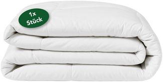 Dreamstar Microfaserbettdecke Eco, Bettdecken 2er-Set - 4-Jahreszeiten, Ganzjahres, Winter & Sommer, Füllung: Faserfüllung, Bezug: angenehm weiche Microfaser, Winterbettdecke, Herbst und Winter