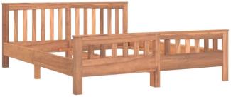vidaXL Massivholzbett Teak 160x200 cm [326270]