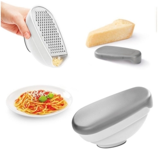 Gravidus Käsehobel Universalreibe 3 in 1 + Behälter, (1-St)