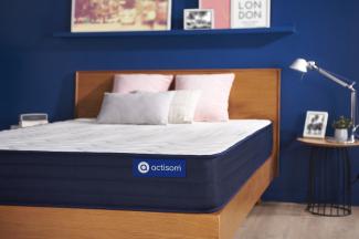 Actiflex life matratze 105x200 cm, Taschenfederkern und Memory-Schaum, Härtegrad 5, Höhe :22 cm, 5 Komfortzonen