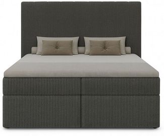 MARPUR Boxspringbett NERO MIL (Boxspringbett, Bettkasten, Matratze), Bettkasten inkl. Matratze