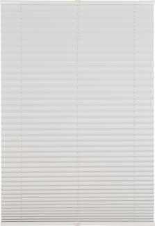ondeco Plissee ohne Bohren verdunkelnd weiß mit Klemmträger, Sonnenschutz für Fenster innen, lichtschutz und Blickdicht, Faltrollo Sichtschutz für Tür - weiss - 120x130 cm