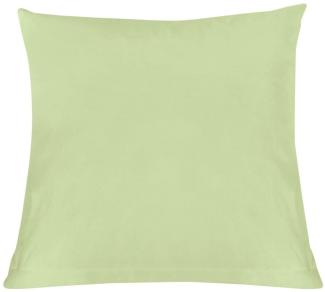 Formesse Bella Donna Jersey Kissenbezug|ca. 80x80 cm| pistazie