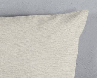 hip Kissenhülle Maysa, (1 Stück), Baumwolle, Mako-Satin, 40x80, 1 Stück, Reißverschluss, Creme