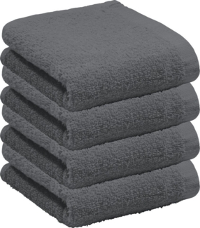 REDBEST Gästehandtuch Gästetuch "Oceanside" 4er-Pack, Frottier, Walk-Frottier Uni