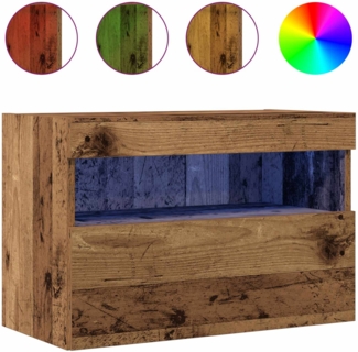 vidaXL TV-Wandschrank Altholz 60 x 30 x 40 cm Holzwerkstoff 862206