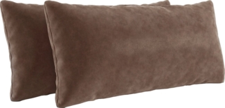 Home affaire Sofakissen Viva, (Set, 2 Stück), 2er Kissen-Set wahlweise in zwei Größen